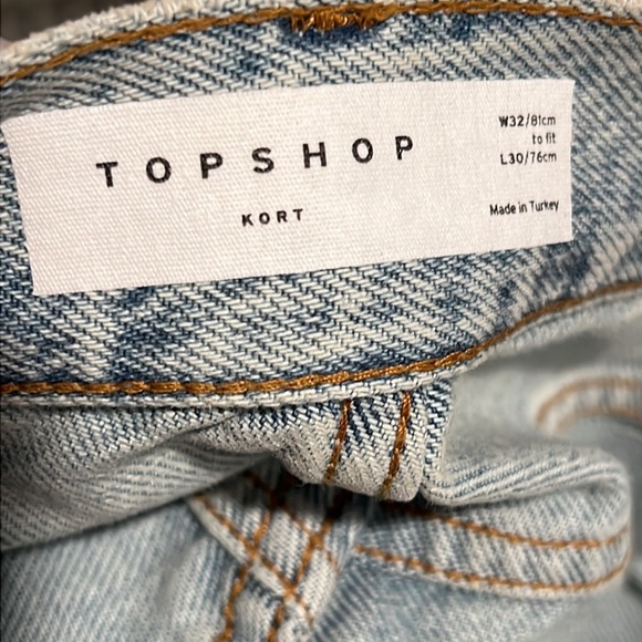 TOP SHOP KORT JEANS - Picture 9 of 10
